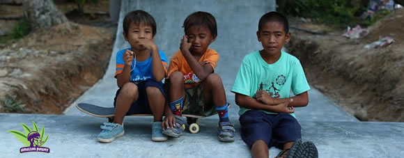 Vitor Hugo’s skate park initiative by Amazon Power Acai