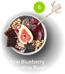 Acai Blueberry Smoothie Bowl