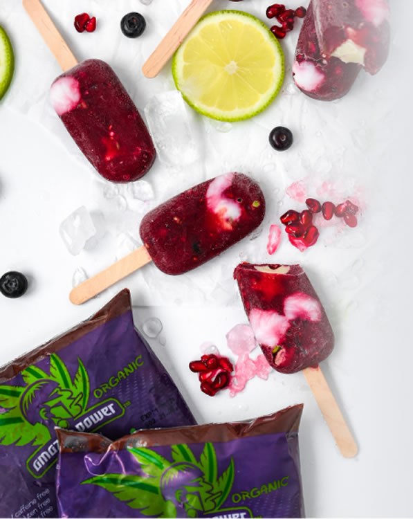 Acai + Coconut Ice Pop