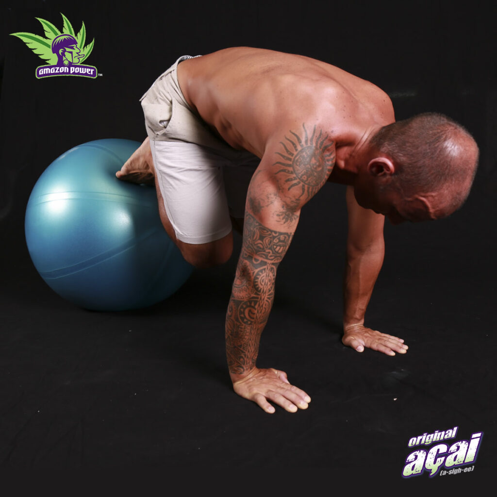 Jackknife Swiss Ball Exercise